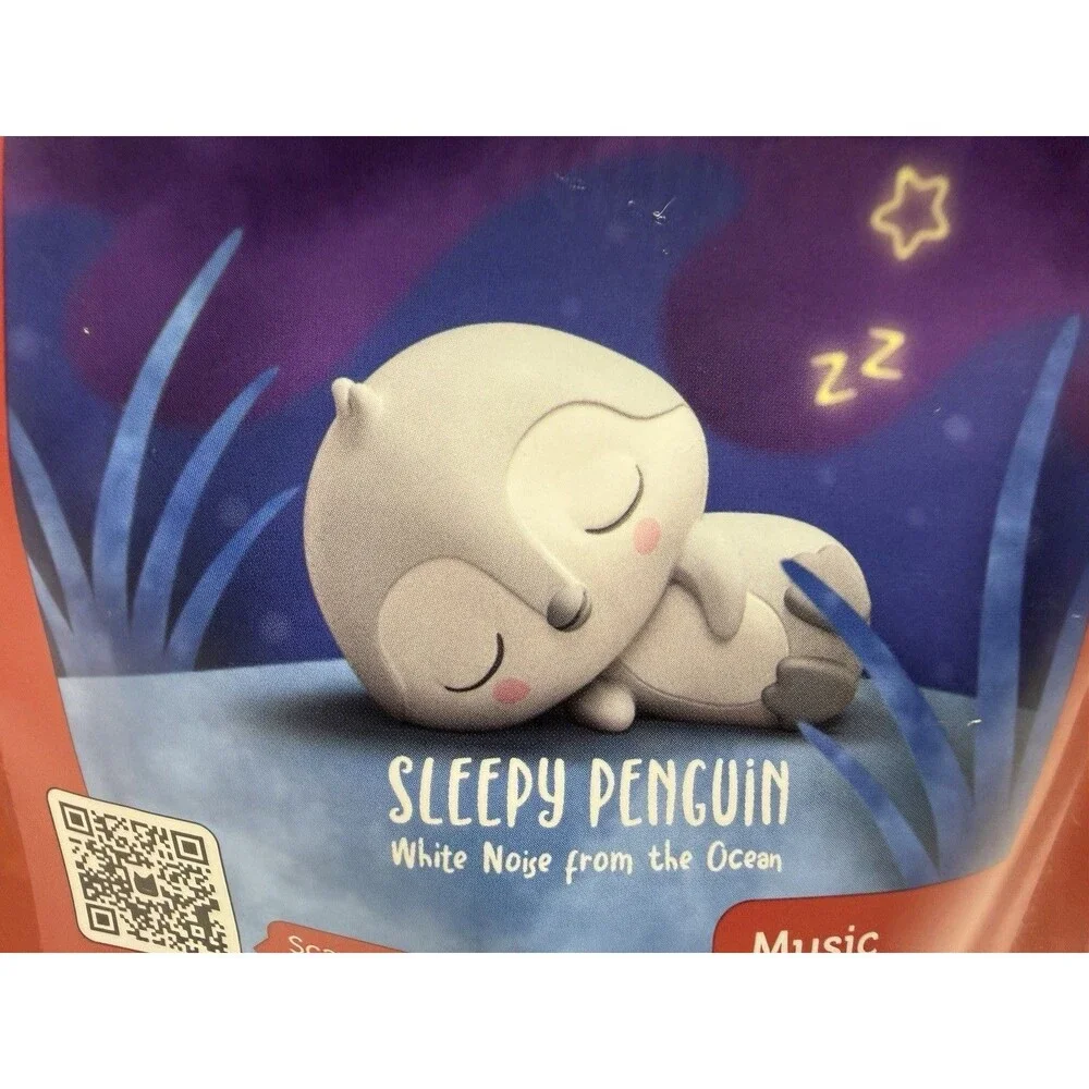 Tonies Sleepy Friends Penguin, White Noise from The Ocean 120 Minutes New